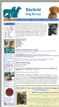 Mobile Screenshot of binfield.dogrescues.org