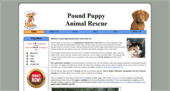 Desktop Screenshot of ppar.dogrescues.org