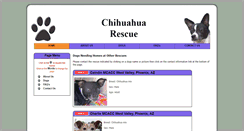 Desktop Screenshot of chi-rescue.dogrescues.org