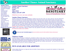Tablet Screenshot of anotherchance.dogrescues.org